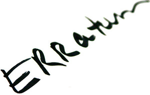 Rectificatif