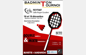 Tournoi adultes de doubles et mixtes de Feytiat