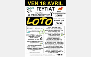 Loto du club !