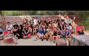 laser game de fin d'année, repas et AG