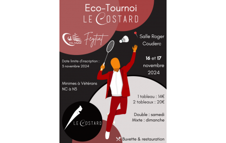 Eco tournoi Le costard 